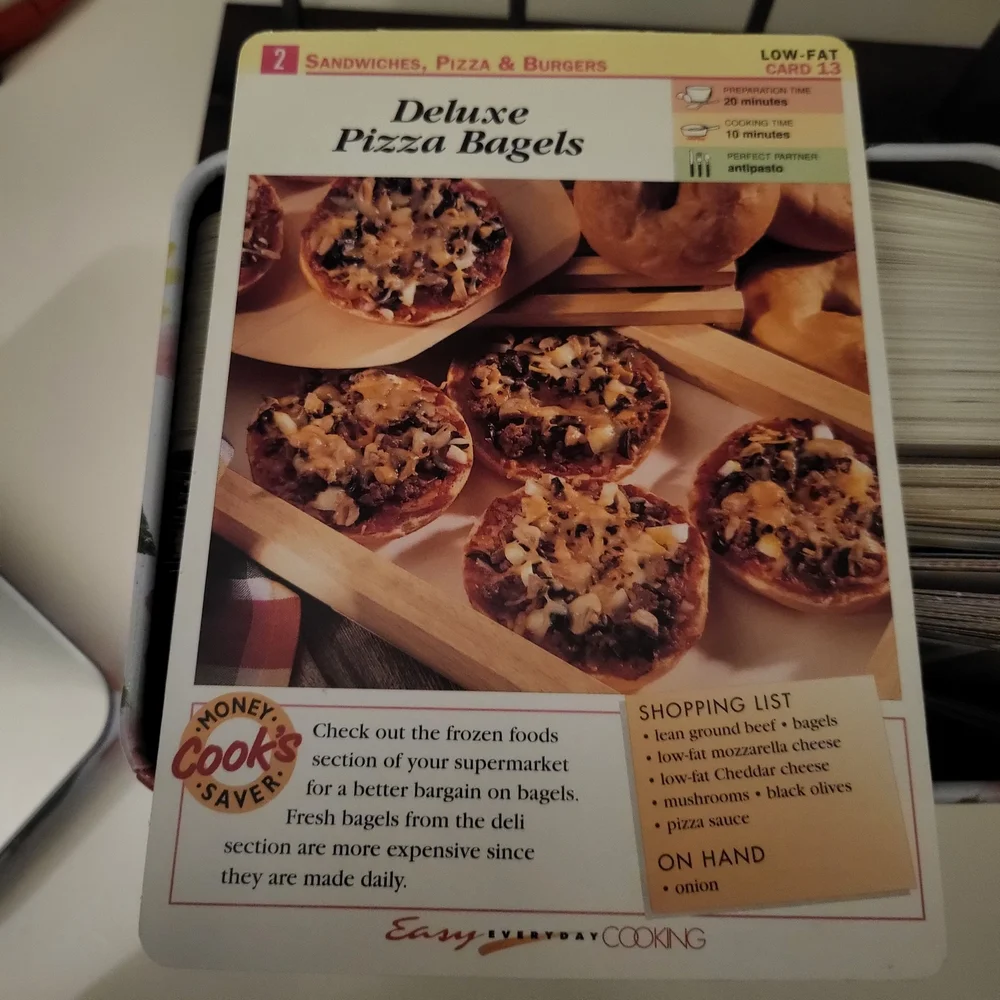 Floral Tin Recipe Box - - Picture 3 of 6